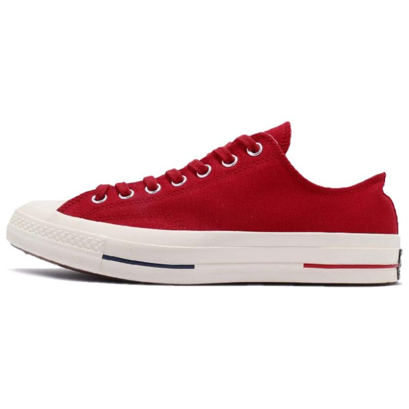 

Converse Chuck Taylor All Star 1970s Trendy Versatile Low-Top Canvas Shoes Unisex Red 42.5