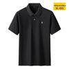 Men's Plus Size Cotton Short Sleeve Polo Shirt