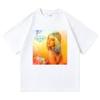 New Album T-shirt for Men's 100% Cotton Casual Summer Oversized Harajuku Fitness Breathable Absorbent Durable Style Tees Shirt