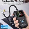 CGD02A Combustible Gas Detector Analyzer 50000 PPM 100% LEL Gas Leak Detector LCD Screen Sound and Light Alarm Gas Analyzer