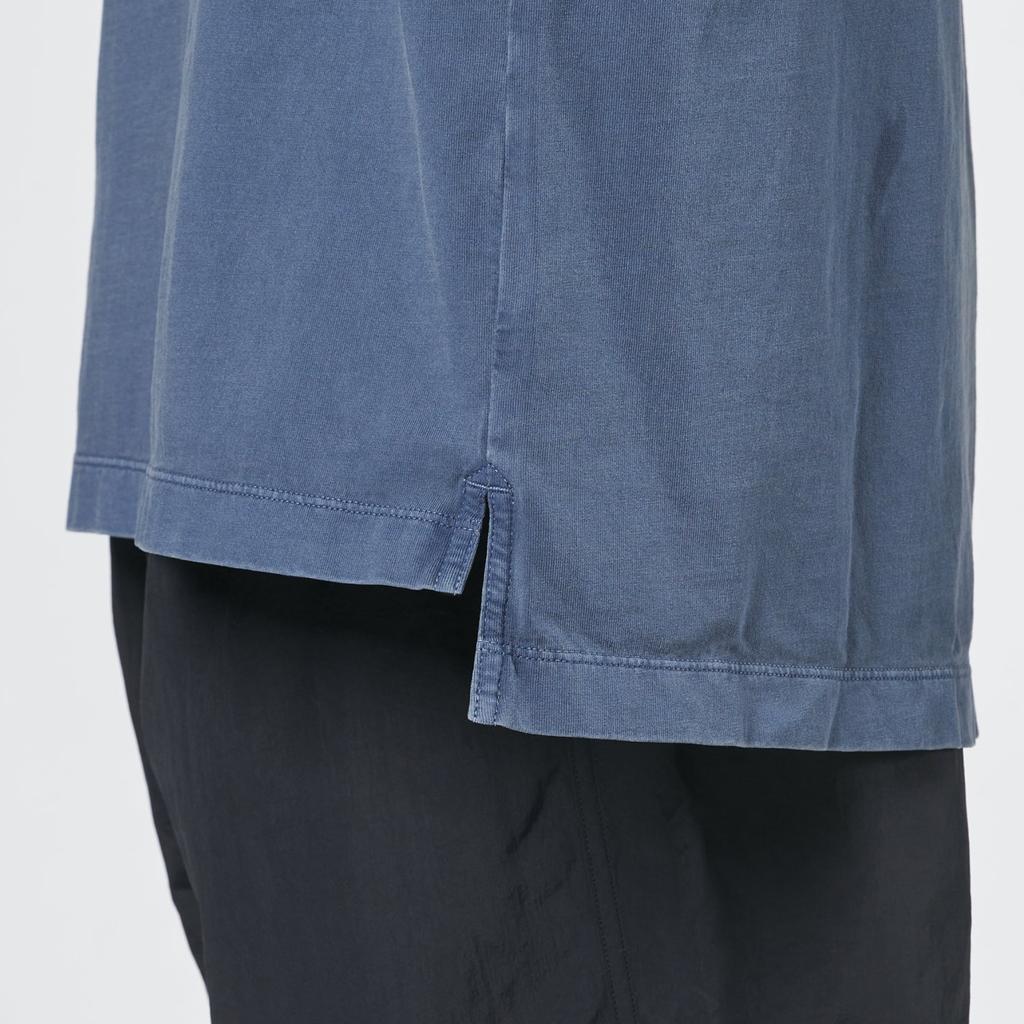 Under Armour Design de Bordado Dopamina Cor Sólida Casual Gola Redonda Manga Curta Ombro Caído Camiseta Masculina Camisetas Azul 1387993-044