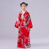 Elegance Kids Sakura Girl  Kimono Dress Japanese Style Kids Japanese Style Yukata Bathrobe  Geisha