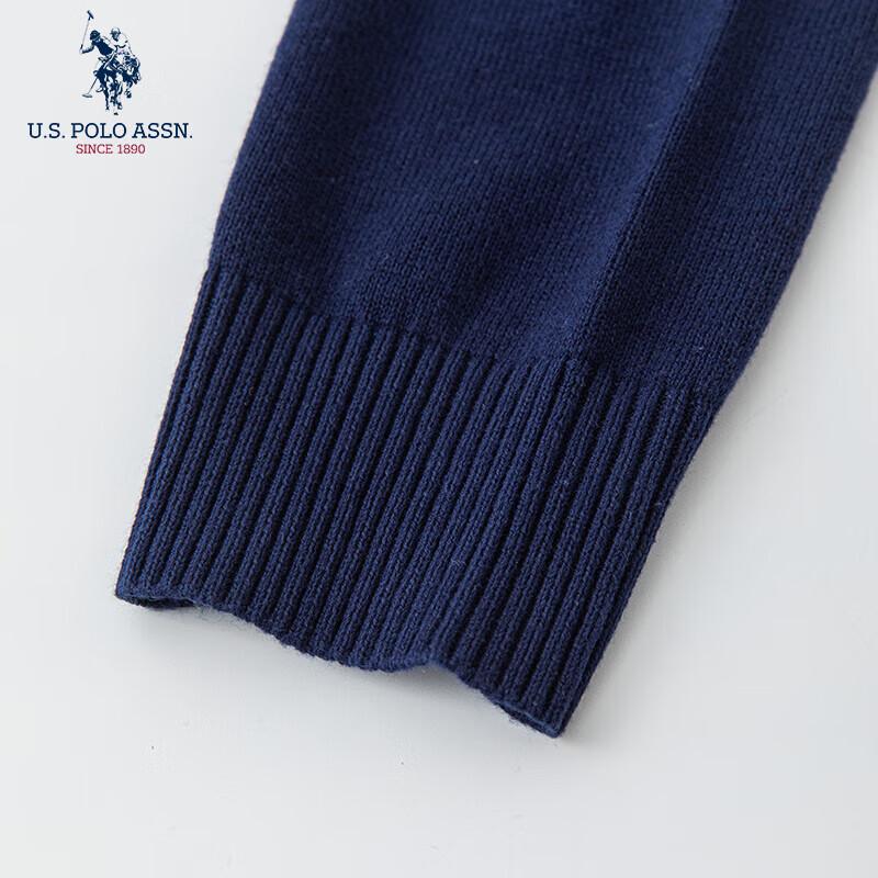 U.S. POLO ASSN. Men's V-Neck Pure Cotton Sweater