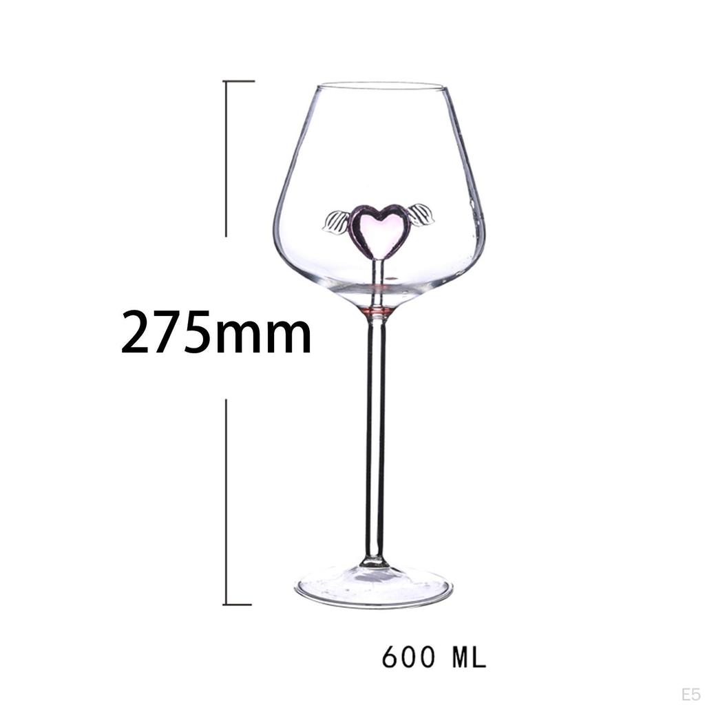 Creative Champagne Goblet Transparent Glasses Cup for Home Use Birthday Celebrations Wedding