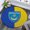 Portsmouth F.C,Round Area Rug,Carpet Rug for Living Room Bedroom Sofa Playroom Decor,Non-slip Floor Mat