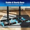 Adjustable Squat Barbell Rack Stand, Bench Press Rack for Home Gym Strength Training, Max Load 550LB, Customized