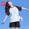MINISO Women's Pure Cotton Short Sleeve T-shirt