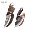 Three-piece Slaughter Knife Boning Knife Hammer Carving Knife Hand-forged Multi-function Cutlass Professional Chef's Knife