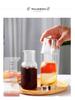 Japanese Transparent Glass Cup for Brewing Tea or Cold Drinks