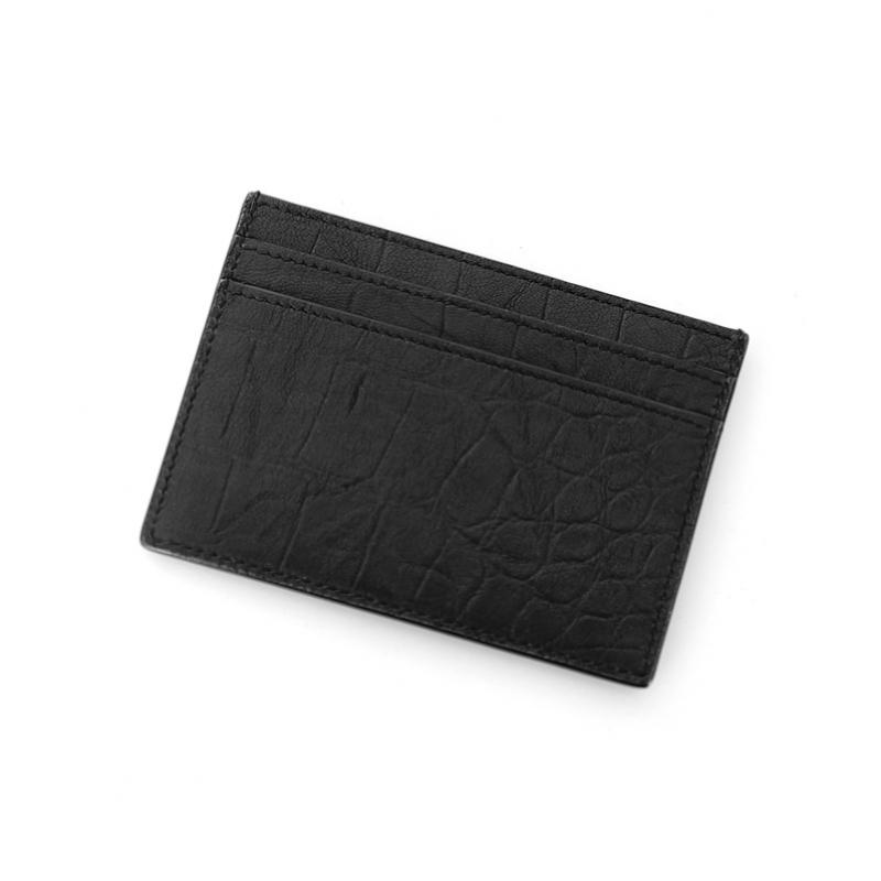 Saint Laurent Cassandra Monogram Crocodile Embossed Card Wallet 485631 C9h0u