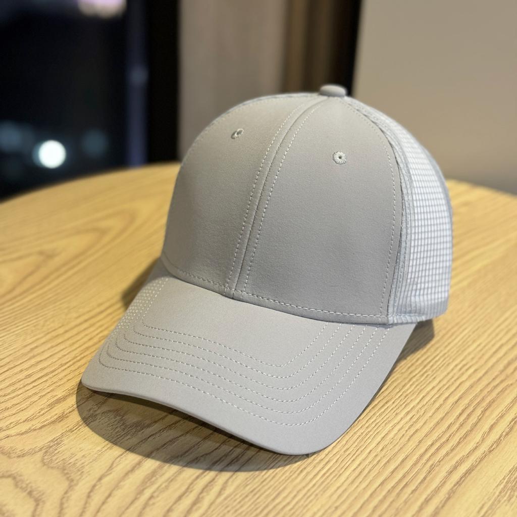 New Hat Men's Tide Spring and Summer Extended Brim Sun Protection Visor Quick-drying Baseball Cap Big Head Circumference Peaked Cap Men