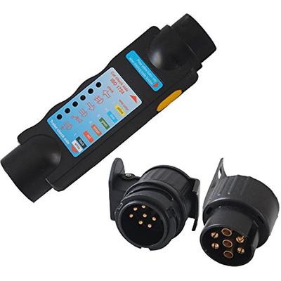 Trailer Tester 7/13 Pin Trailer Caravan Socket Tester 12V Tester Car