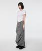 Peulleeoeob Handmade Twisted T-Shirt (Fl-119_White)