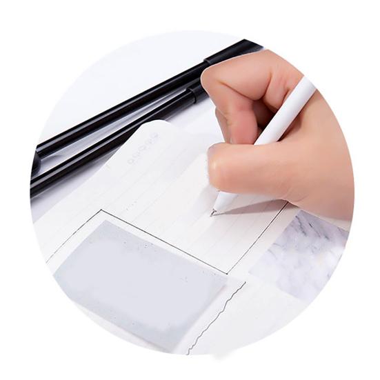 0.5mm Black Ink Cute Cat Head Paw Gel Ink Pen Stationery Office School Supplies