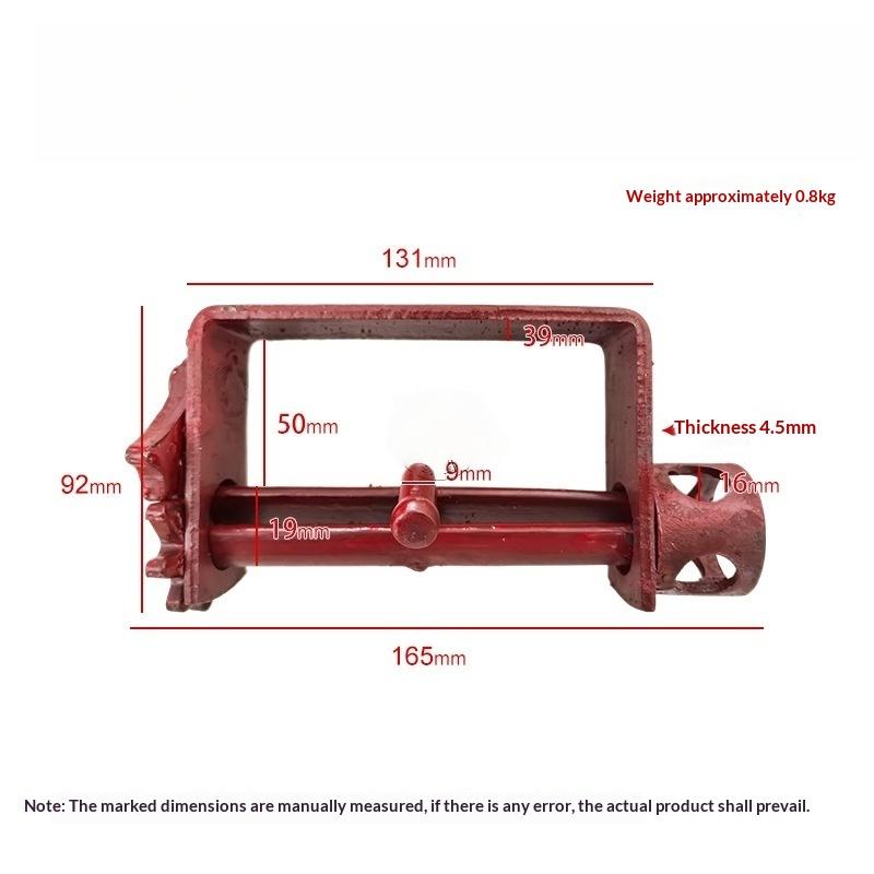 1Pcs Heavy Duty Steel Rope Tightener High Durability Multiple Sizes For Truck Cargo Securing