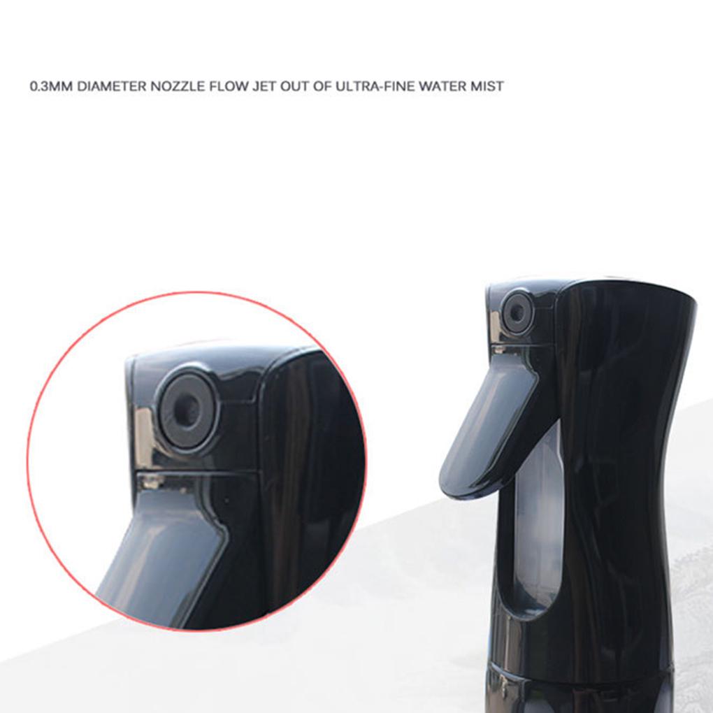 200ml Empty Continuous Spray Bottle Water Refillable Sprayer Fine Mist Bottle