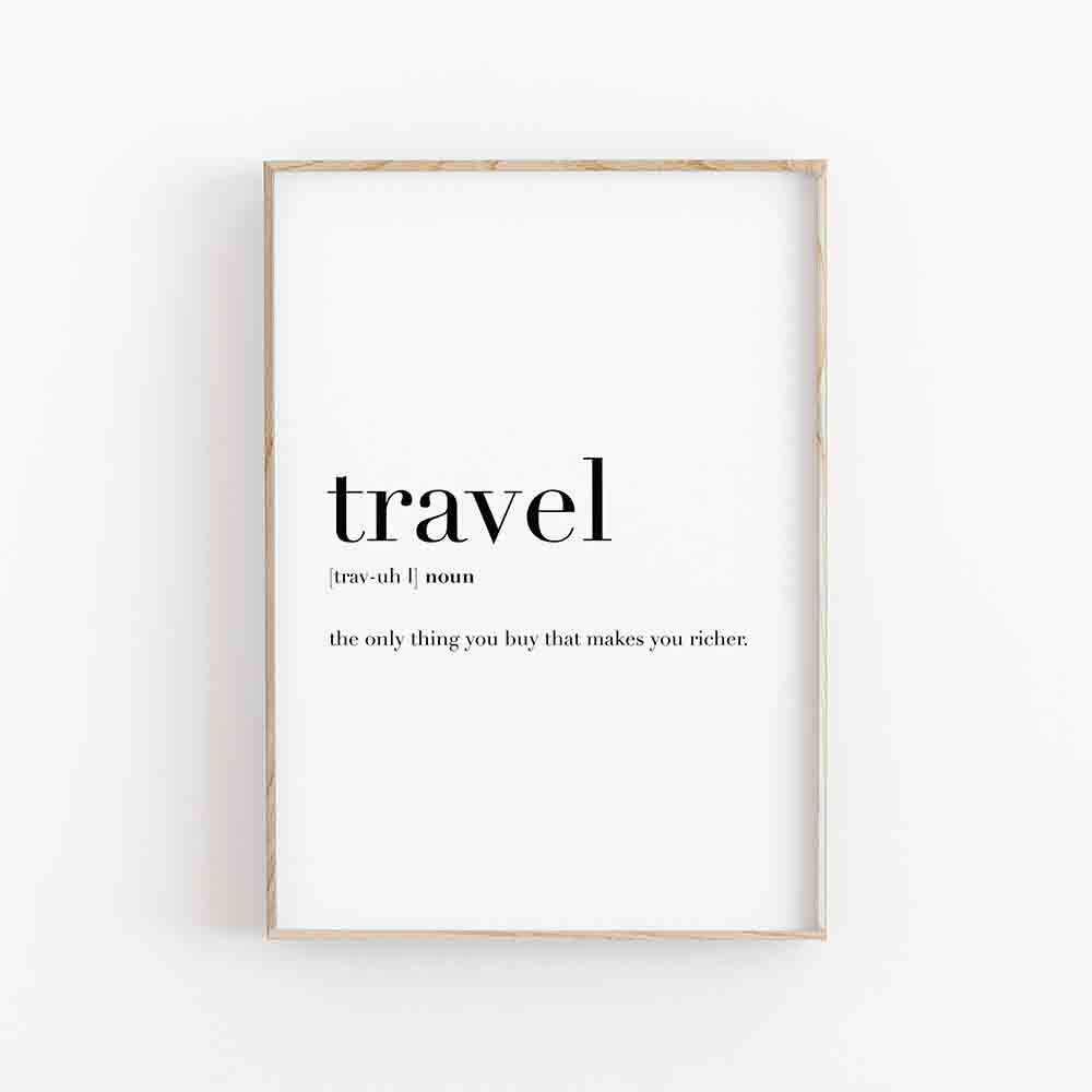 

Home Mother Travel Love Family Definition Quotes Posters And Prints Art Canvas Painting For Living Room Decor Wall Pictures 21x30cm No Framed