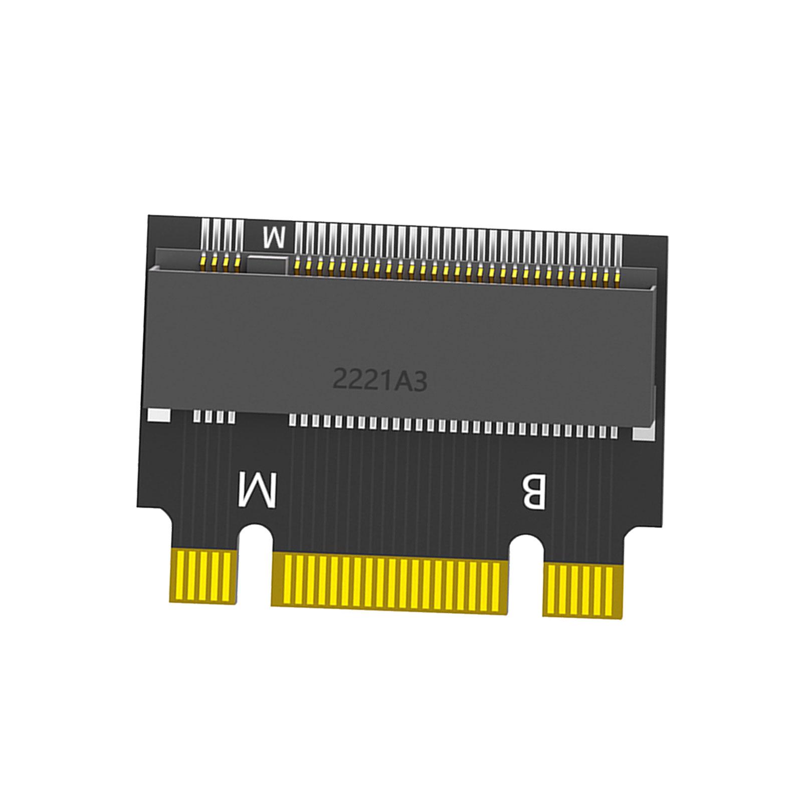 

M.2 NVME M Key M.2 B+M Key 2230 to 2242 Extension Adapter Card Converter for X270 X280 T470 T480 L480 T580