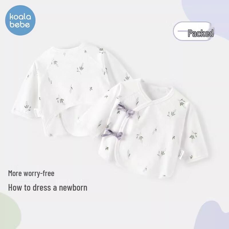 Koala Bibi Newborn Toothpick Strip Long-Sleeve Bodysuit 59cm