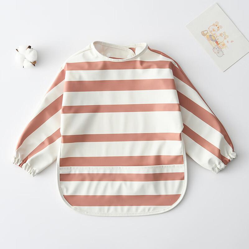 Kids Waterproof Long-Sleeved Bib Smock