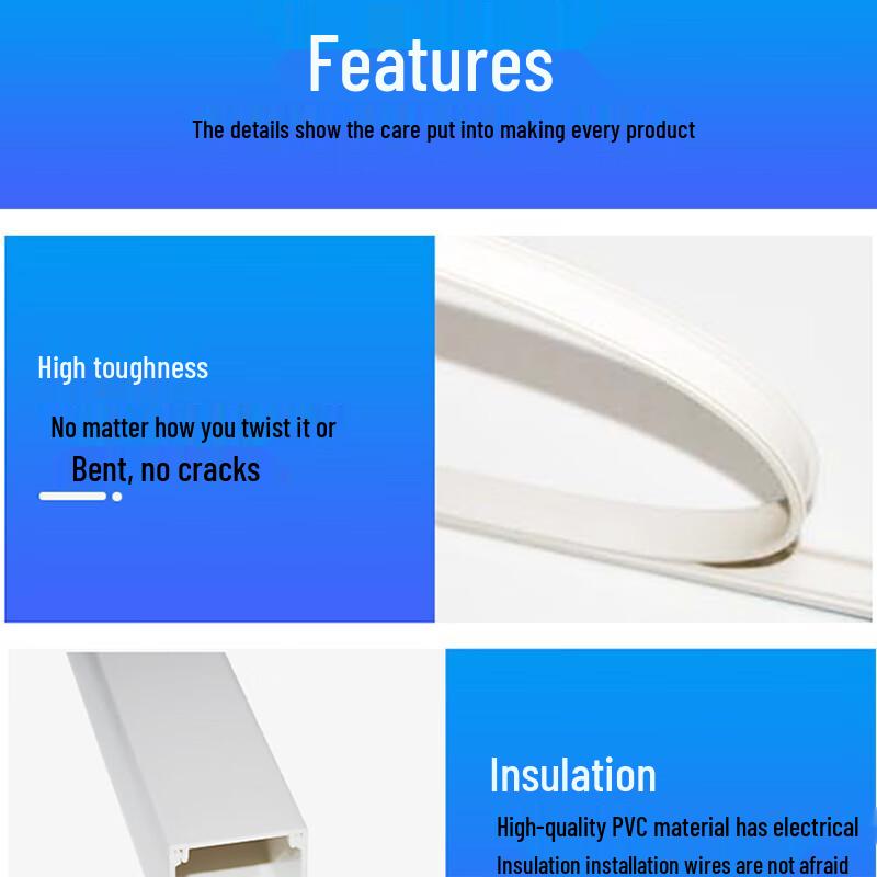 PVC Plastic Cable Trunking