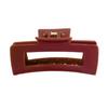 1/4Pcs Women Hair Claw Soft Silicone Anti-slip Teeth Back Head Hair Clip Geometric Shape Pain-Free Wear Hair Clamp