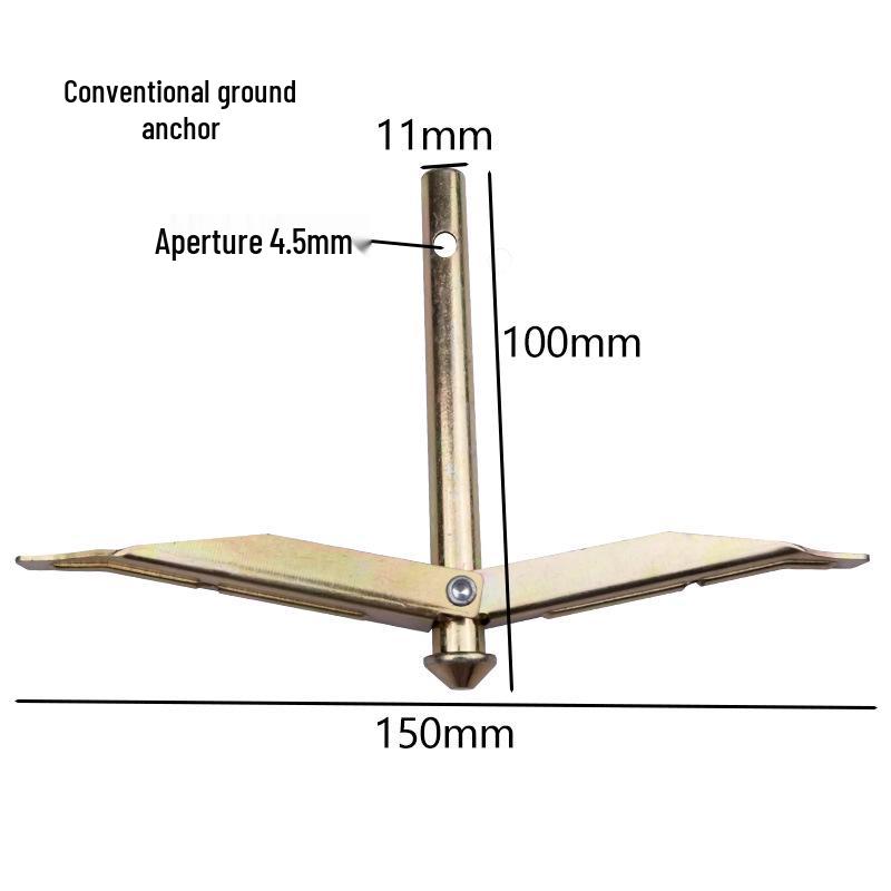 Сверхбольшой комплект грунтовых анкеров для крепления: Двухслойная самоклеящаяся пленка для фиксации артефактов
