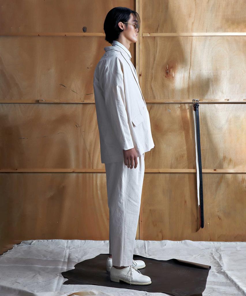 Ease Wrinkle Jacket_Ivory