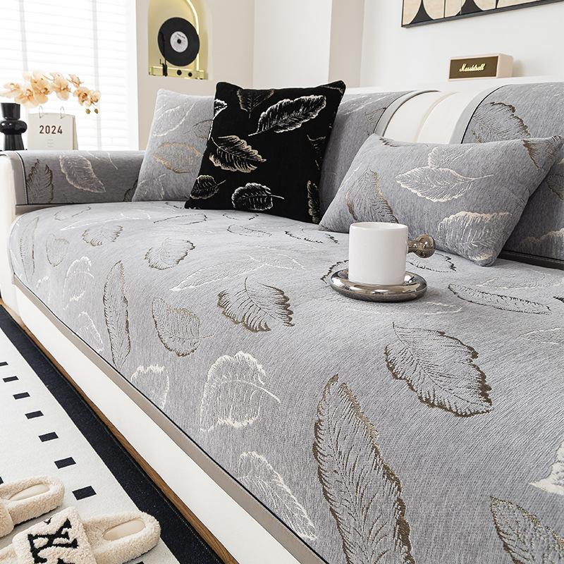 Nordic Wind Chenille Sofa Cushion  New Four-Season Universal Non-Slip Seat Cushion Non-Slip Sofa Cover Towel Cross-Border