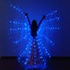 Ruoru Kind Danser LED Performance Fluorescerende Vlinder Vleugels kinderen led Buikdans Isis Vleugels Buikdans Carnaval LED Kostuums