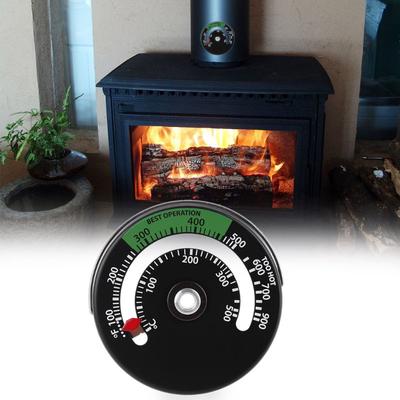 Termometro magnetico per stufa, monitor della temperatura per caminetto, aumenta l'efficienza