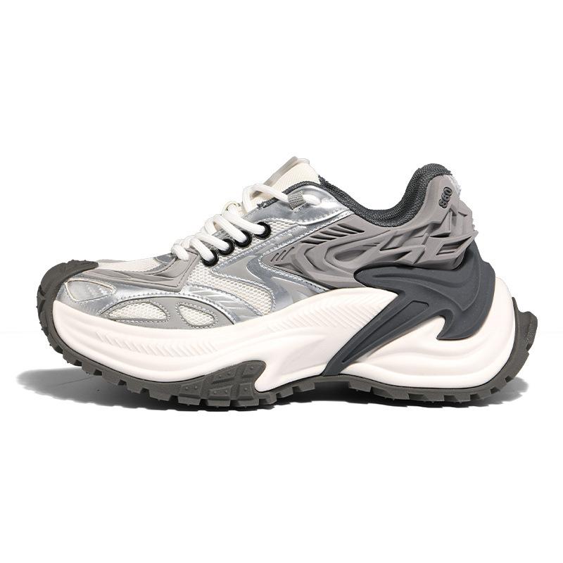 

Danjianji Scorpio Daddy Shoes Men s Shoes Trend Increases Platform Black Sports Casual Shoes Women 43