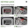 Secure Password Key Storage Box