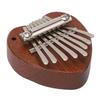 Mini Kalimba 8 Tasten Klarer und angenehmer Klang Leicht zu spielen Tragbares Daumenklavier mit Aufhängeseil