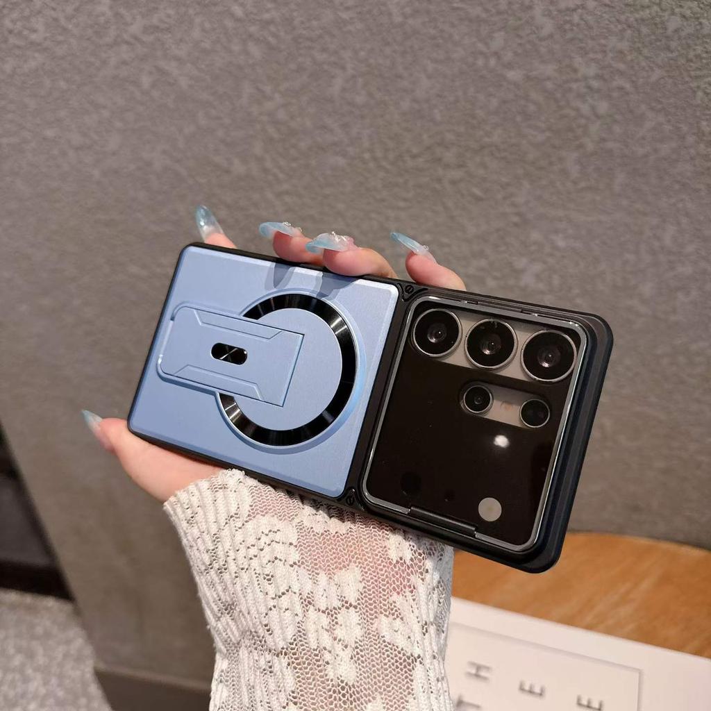 Applicable To Samsung S26ultra Lens Holder, Mobile Phone Case, Multi-function Anti-drop Magnetic Suction Holder S24/S25P