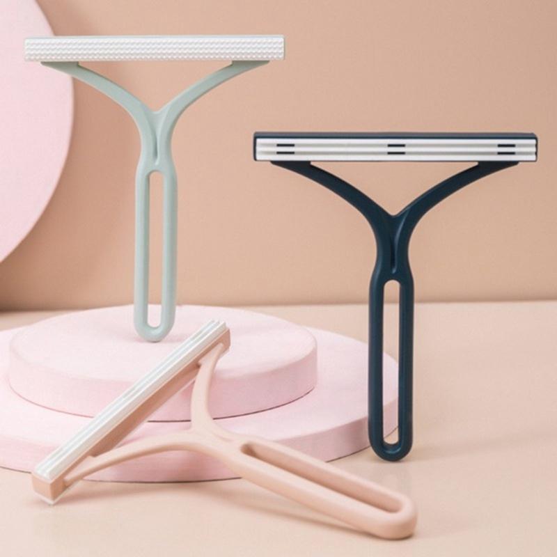 1 Stück doppelseitiger Tierhaarentferner, Fusselentferner, sauberes Werkzeug, Rasierer, Pulloverreiniger, Stoffrasierer, Schaber für Kleidung, Teppich