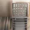 Carbon Steel Kitchen Knife Tool Storage Rack Large Capacity Extra-Thick Household Utility Knife Holder Organizer with Drainer