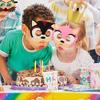 Halloween Sonic Hedgehog Jeff Felt Eye Mask for Kids' Party Costume