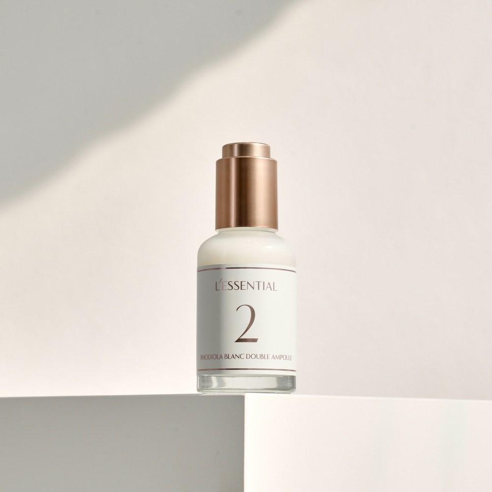 Essential Rhodiola Blanc Double Whitening Pore Ampoule 50ml, 2 pieces