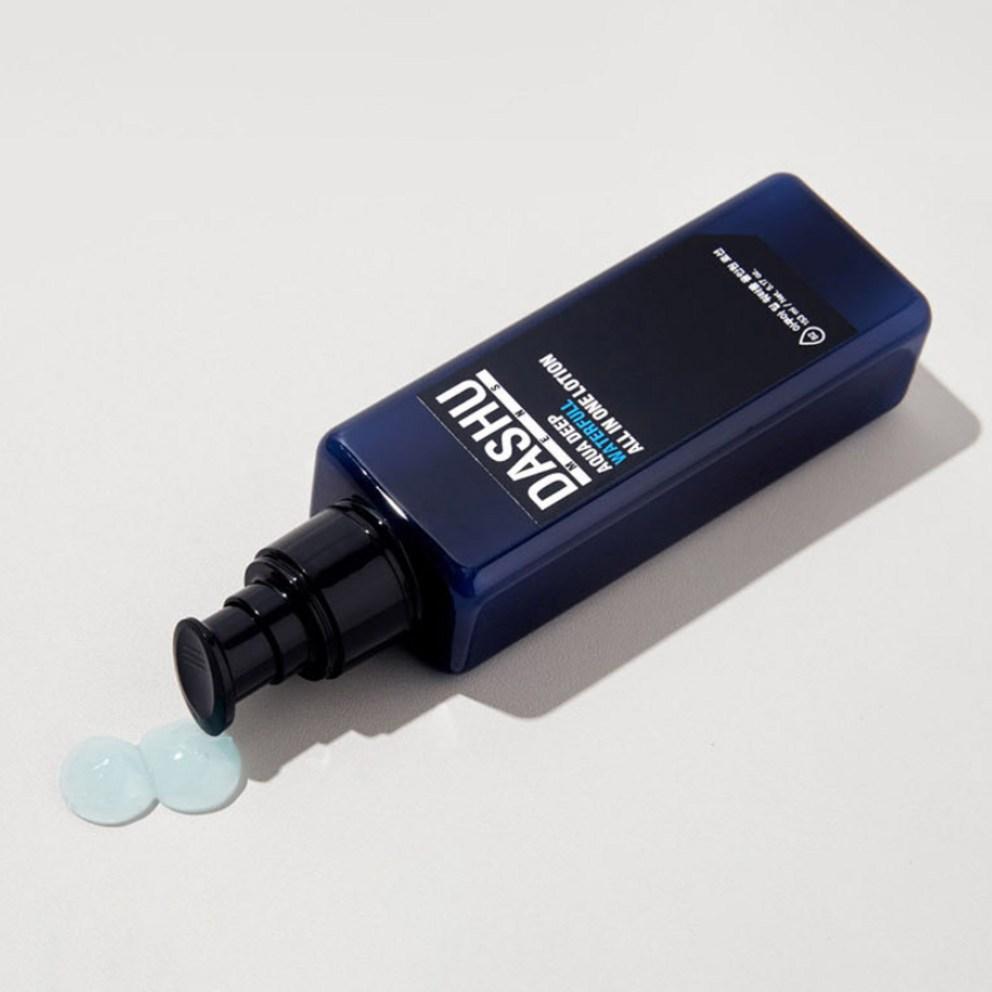 DASHU Men's Aqua Deep Poten Toner + Waterfull All-In-One Lotion Set