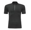 Men's Quick-Dry Half-Zip Fitness T-shirt - Summer Short Sleeve Running Top