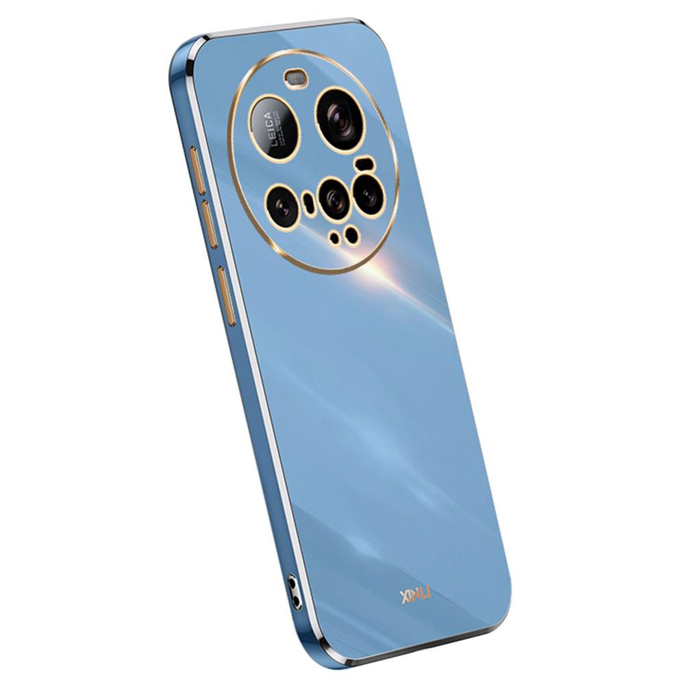 XINLI For Xiaomi 15 Ultra Case TPU Phone Cover with Electroplating Frame