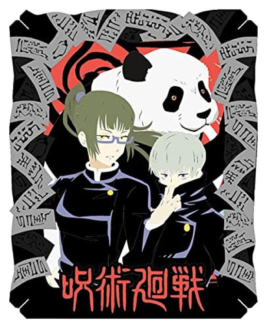 

Ensky Jujutsu Kaisen Токійський столичний технічний коледж Джуджуцу 2-й рік H80 x W100 x Папір PT-225 Студент, Прибл.. D42мм,