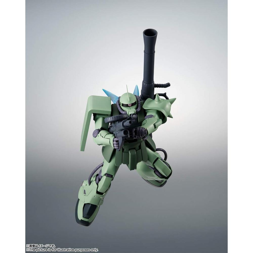 ROBOT Spirits Mobile Suit Gundam 0083 [SIDE MS] MS-06F-2 Zaku IIF tip 2 ver.. ANIME. Aproximativ. Figurină mobilă vopsită ABS&PVC de 125 mm