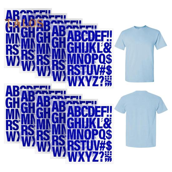 Litere de călcat Litere de transfer termic Vinil Alfabete DIY Patch-uri de călcat pentru tricouri Sport Imprimare slogan