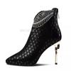 High Heel Women's 2026 New Spring and Autumn Women's Boots Simple and Elegant Thin Heel Single Boot Pointed Tip