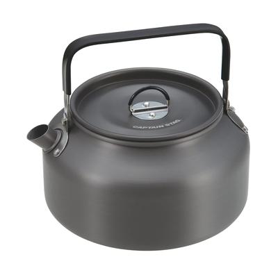 Captain Stag Easy Aluminum Hard for Camping and BBQs (CAPTAIN STAG) Kettle, 1.5L, Anodized, UH-4123,