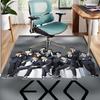 EXO Pattern Rug, Indoor/Outdoor Mat, for Picnic, Gameroom, Bedroom, Office, Living Room, Home Decor Carpet, Birthday Gift