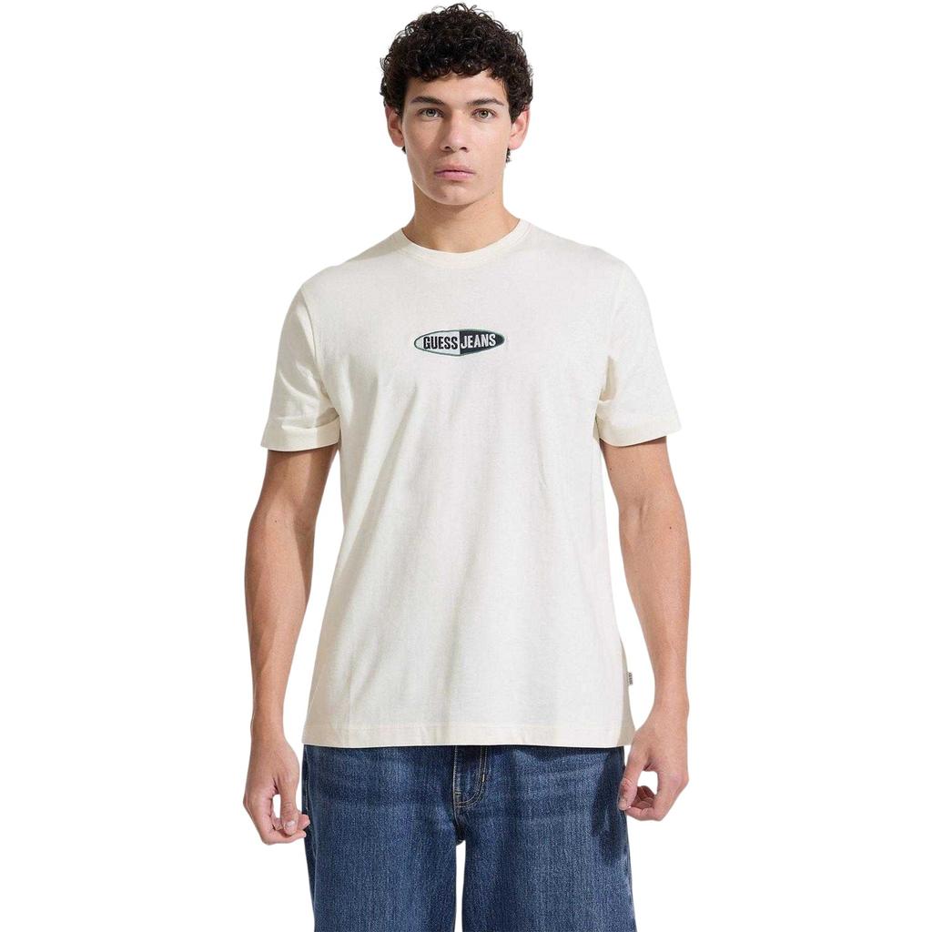 Guess Mens Logo Regular T-Shirt