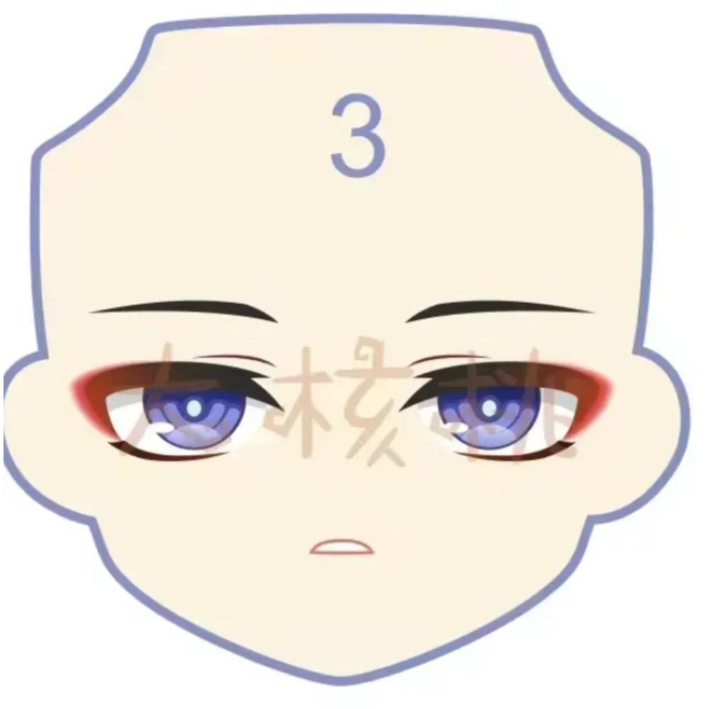 Anime Game Wanderer Ob24 Ob22 P20 Doll Hair Face Clothes Toy Cosplay 1/6 Bjd Costumes Handmade Decorations Toys Accessories